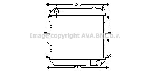 AVA QUALITY COOLING Radiators, Motora dzesēšanas sistēma DN2310